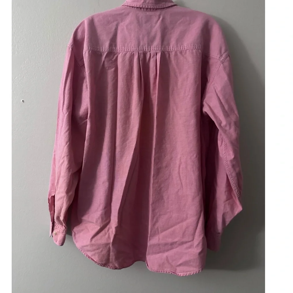 Dockers Men's Pink Casual Button-Down Shirt - Picture 2 of 3